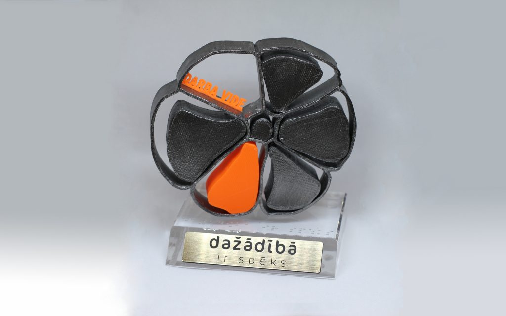 3D prize "Dažādībā ir spēks"
